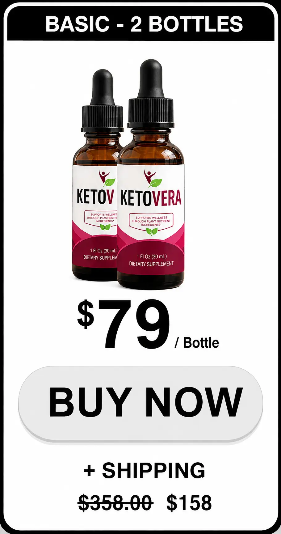 Buy KetoVera 1 Bottle